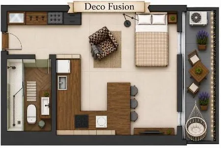 Deco Fusion Apartment
